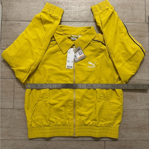 NWT Puma Retro Striped Track Jacket - Picture 5 of 16